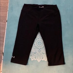 Black Under Armour Capri